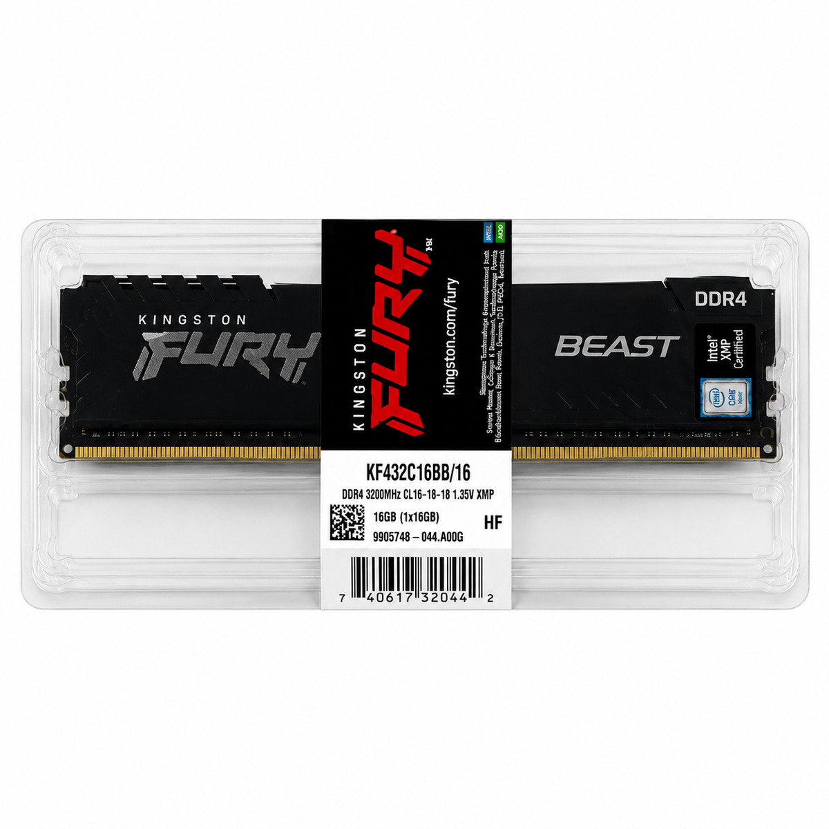Memoria RAM Kingston FURY Beast DDR4 SO-DIMM 3200 MHz PC