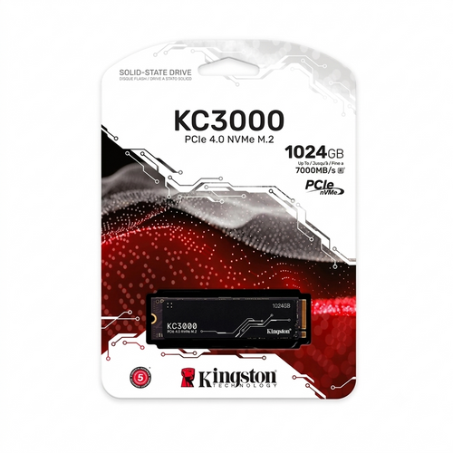 Kingston KC3000 SSD M.2 NVMe PCIe 4.0